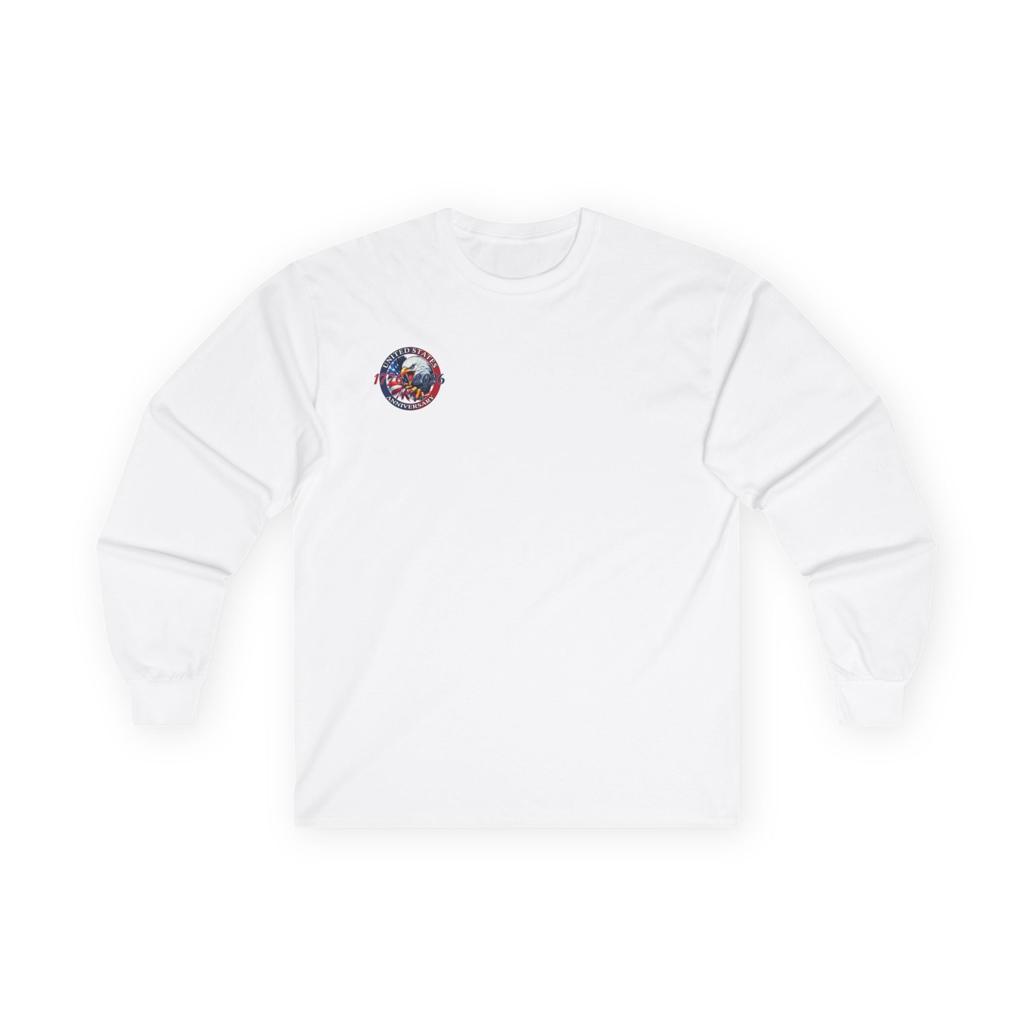 America 250th Anniversary Patriotic Long Sleeve T-Shirt – 1776–2026 Edition